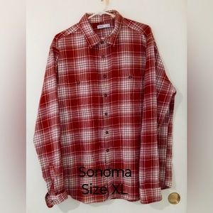 Sonoma flannel men’s size xl